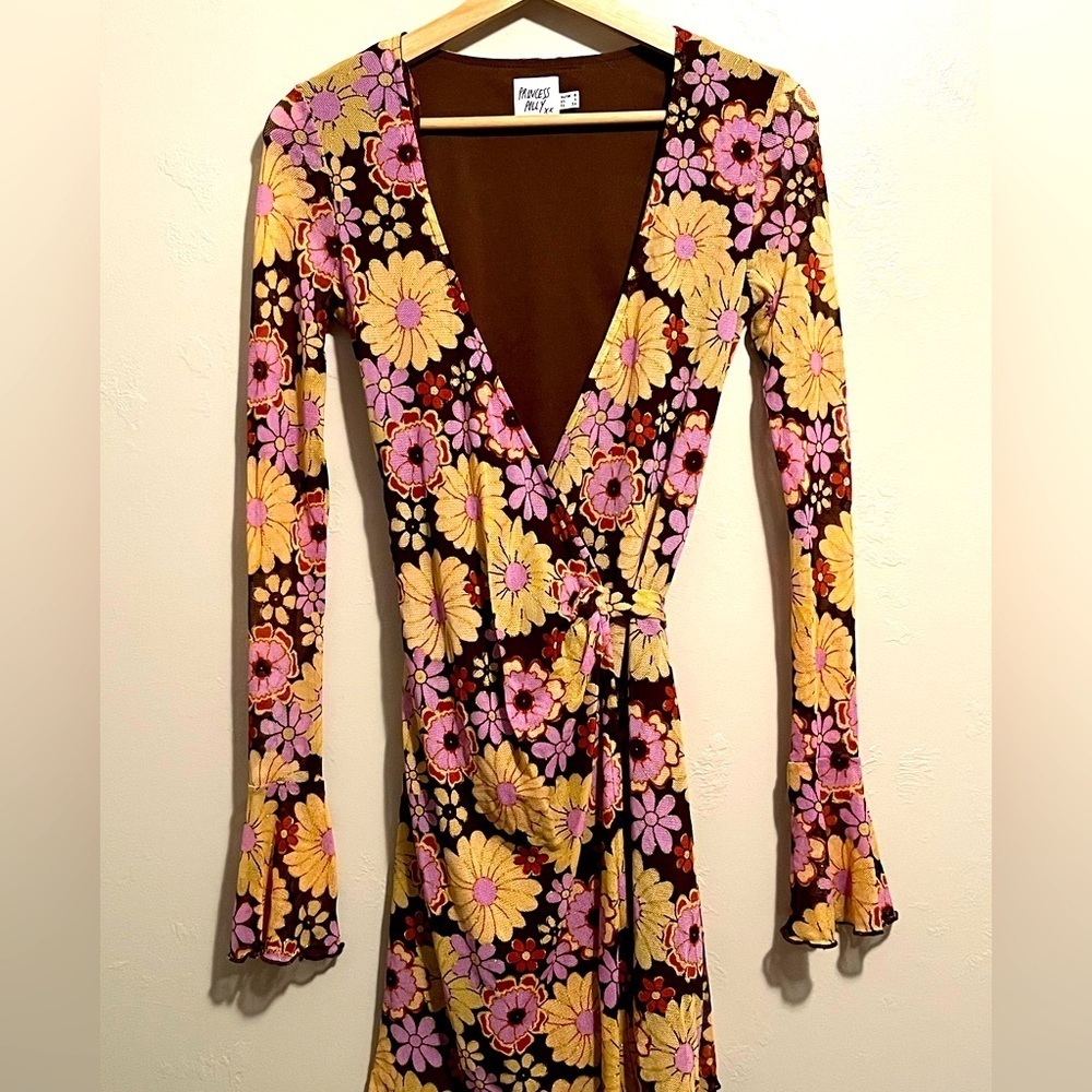 Princess Polly Naya Mini Dress Floral Boho Chic